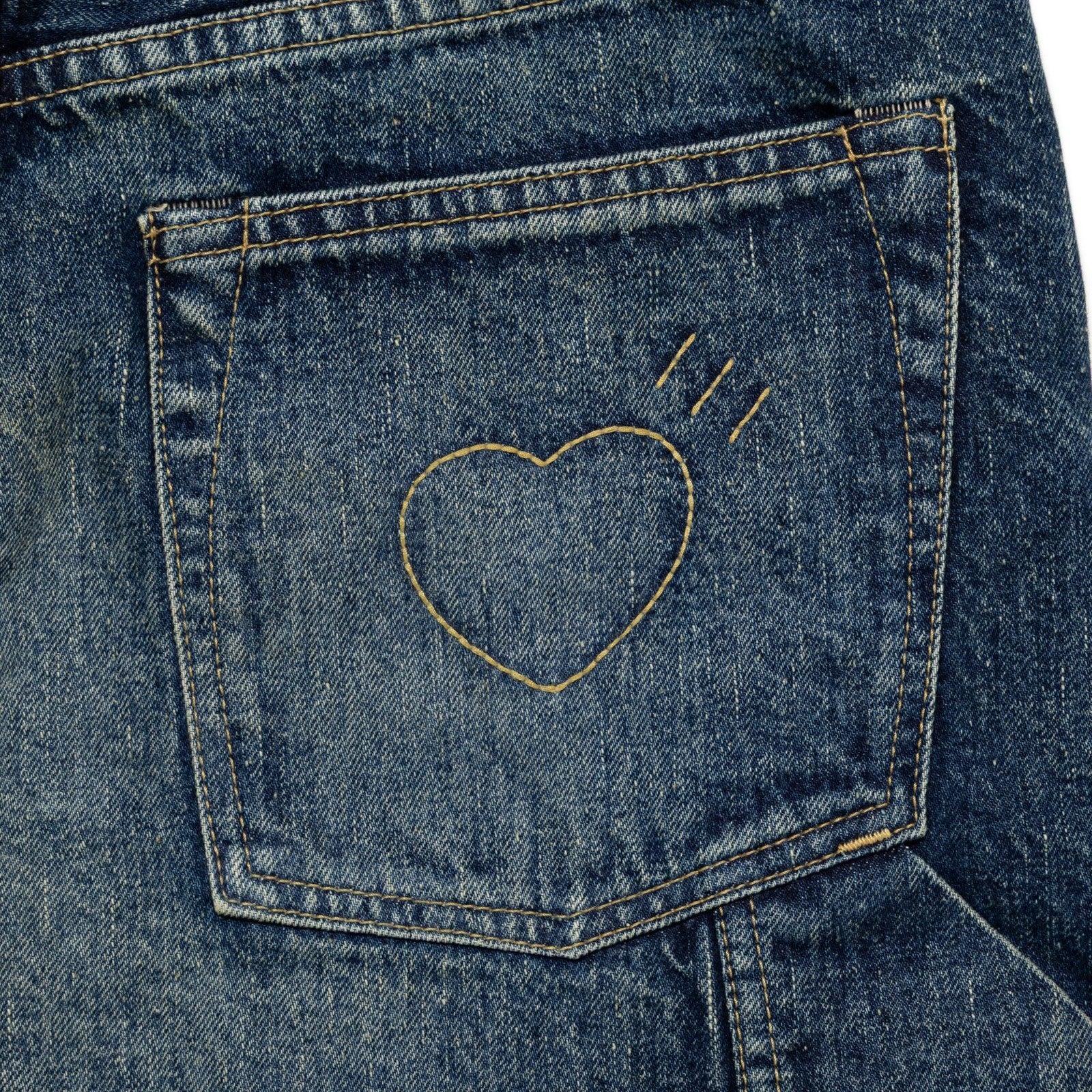 HUMAN MADE Straight Denim Pants Future Indigo