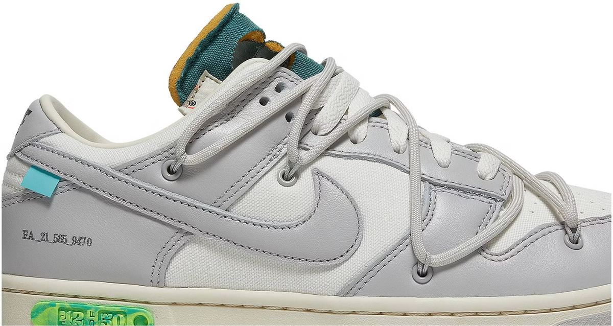 DM1602-117 Off-White Ã Nike Dunk Low 1 of 50 "Lot.42" (Men's)