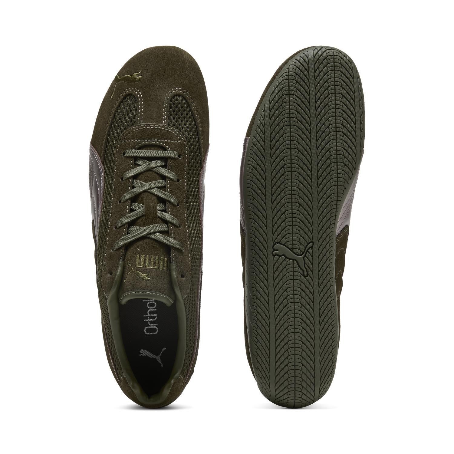 403902-04 Puma Speedcat Premium Dark Olive Matte Silver (Men's)