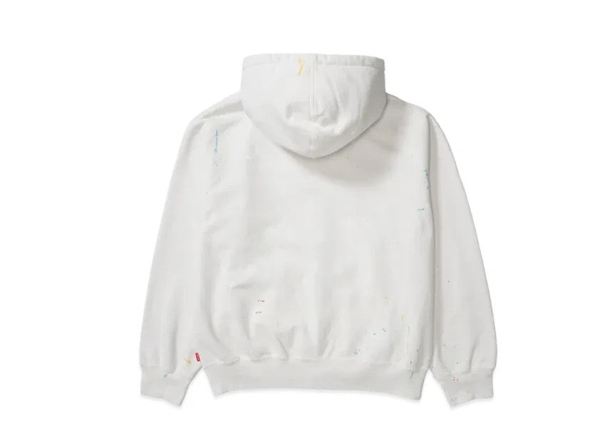Supreme x MM6 Maison Margiela Box Logo Zip Up Hooded Sweatshirt "White"