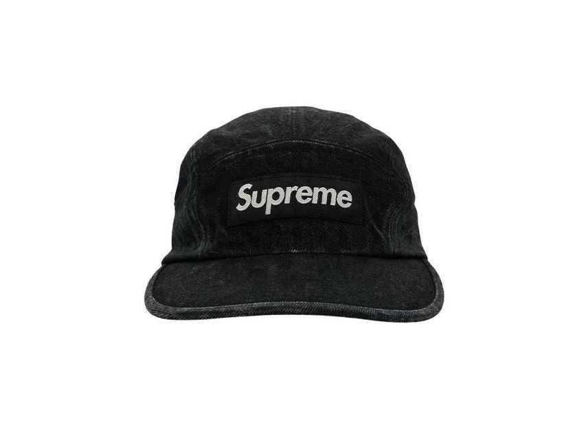 Supreme Denim Camp Cap Black (24SS)