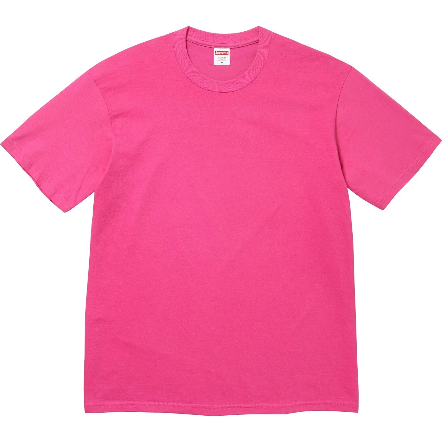 Supreme Tape Tee Fucsia