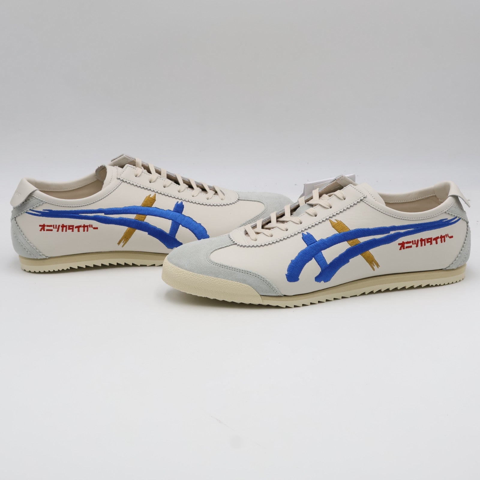 1181A119-101 Onitsuka Tiger Mexico 66 Deluxe White Directoire Blue (Men's)
