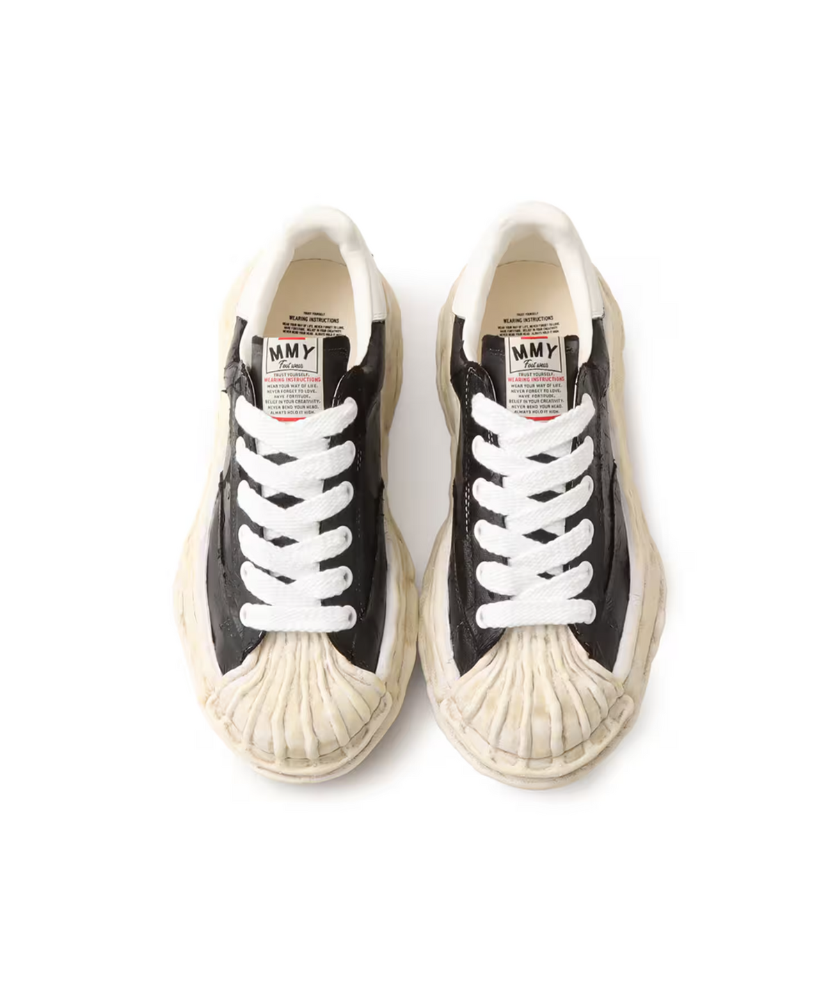 A15FW727-BLACK Maison MIHARA YASUHIRO BLAKEY OG Sole Film Attached Canvas (Men's