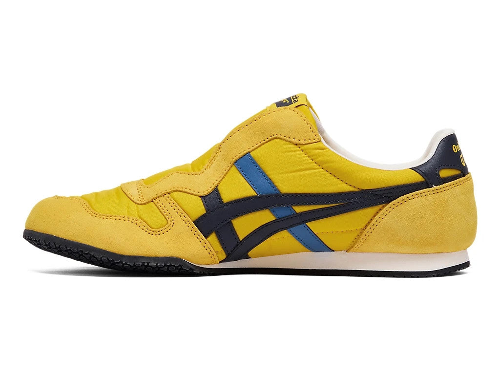 1183C615-750 Onitsuka Tiger Serrano Slip-On Sunflower Yellow/Indigo Navy (Men's)