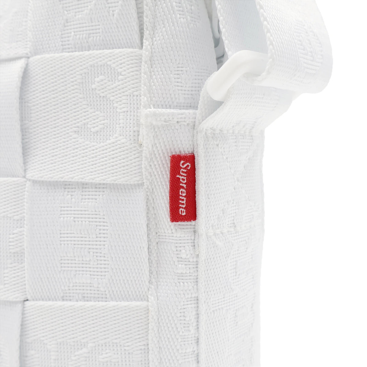 Supreme Woven Shoulder Bag White (23SS)