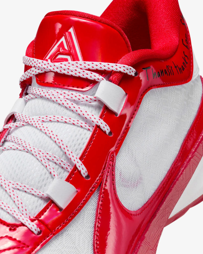 FJ4248-600 Nike Giannis Freak 5 ASW University Red Bright Crimson White (Men's)