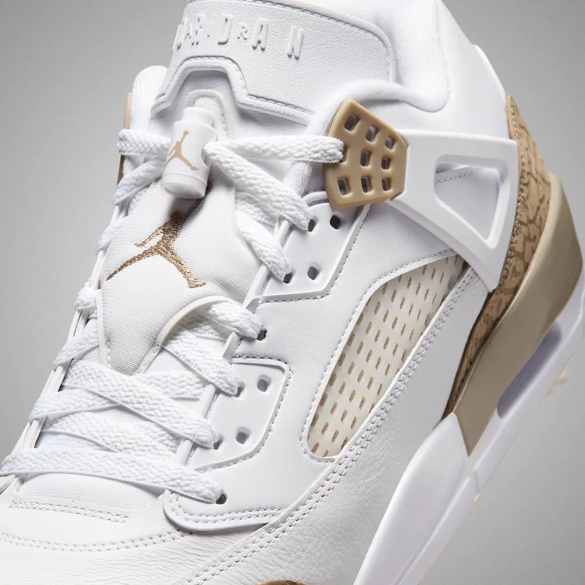 HQ4365-103 Nike Jordan Spizike Golf "White/Sanddrift/Light Khaki" (Men's)