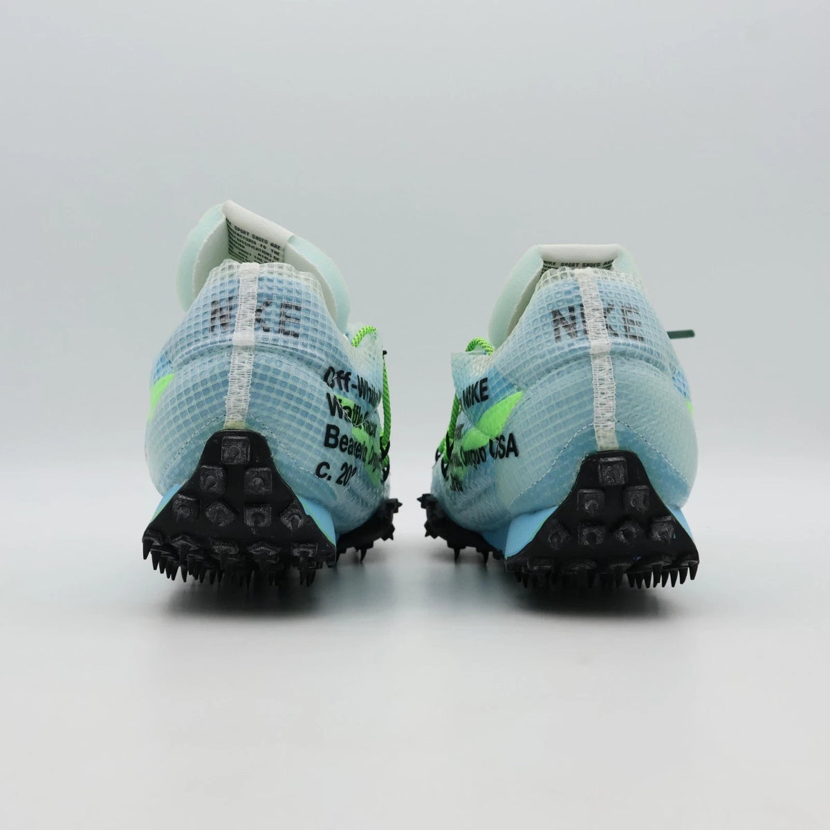 CD8180-400 Off-White Ã Nike Waffle Racer Vivid Sky  (Women's)