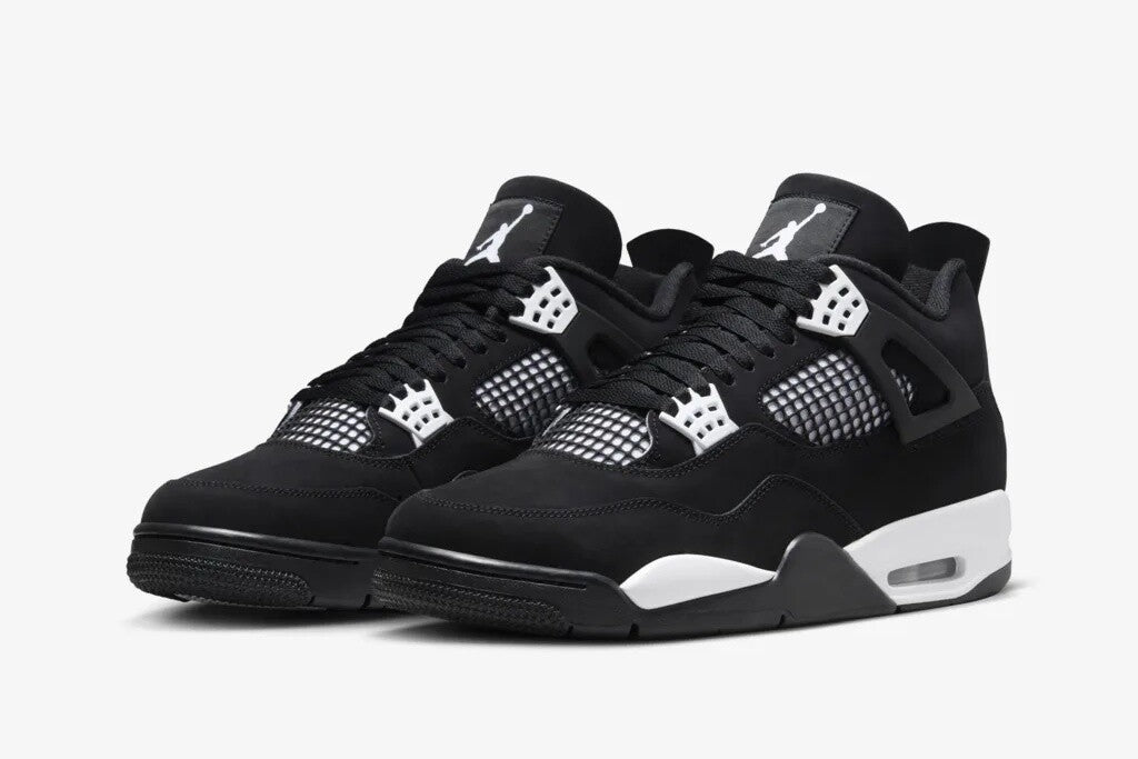 FQ8213-001 Nike GS Air Jordan 4 Retro White Thunder