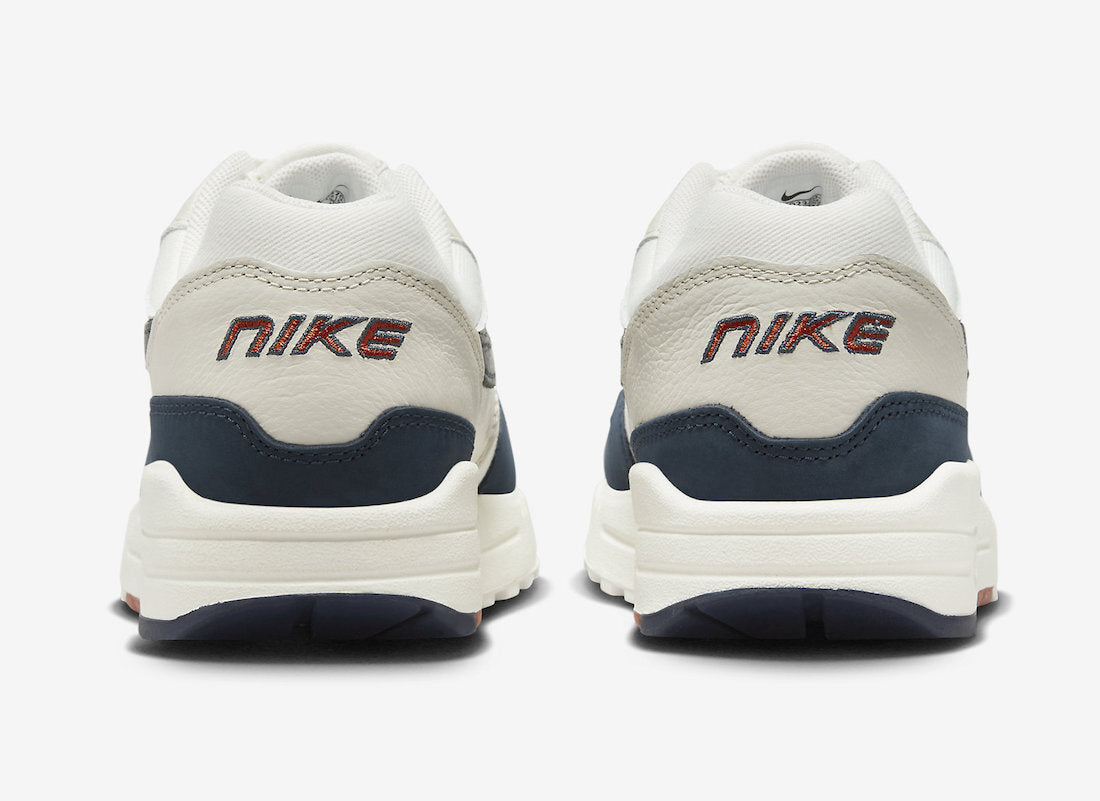 FD2370-110 Nike Air Max 1 LX Obsidian and Light Orewood Brown (Women's)
