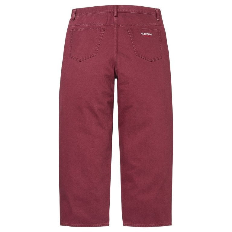 Supreme Baggy Jean Burgundy