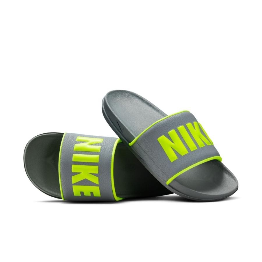 BQ4639-025 Nike Offcourt Slide Cool Grey Cool Grey Volt (Men's)