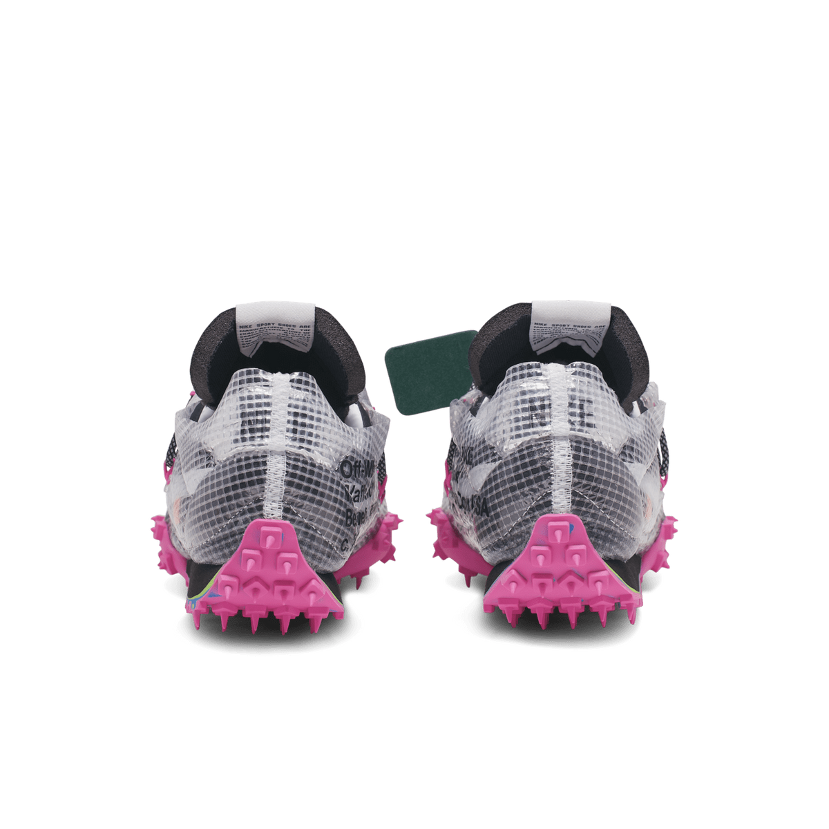 CD8180-001 Off-WhiteÃNike Waffle Racer Vivid Black (Women's)
