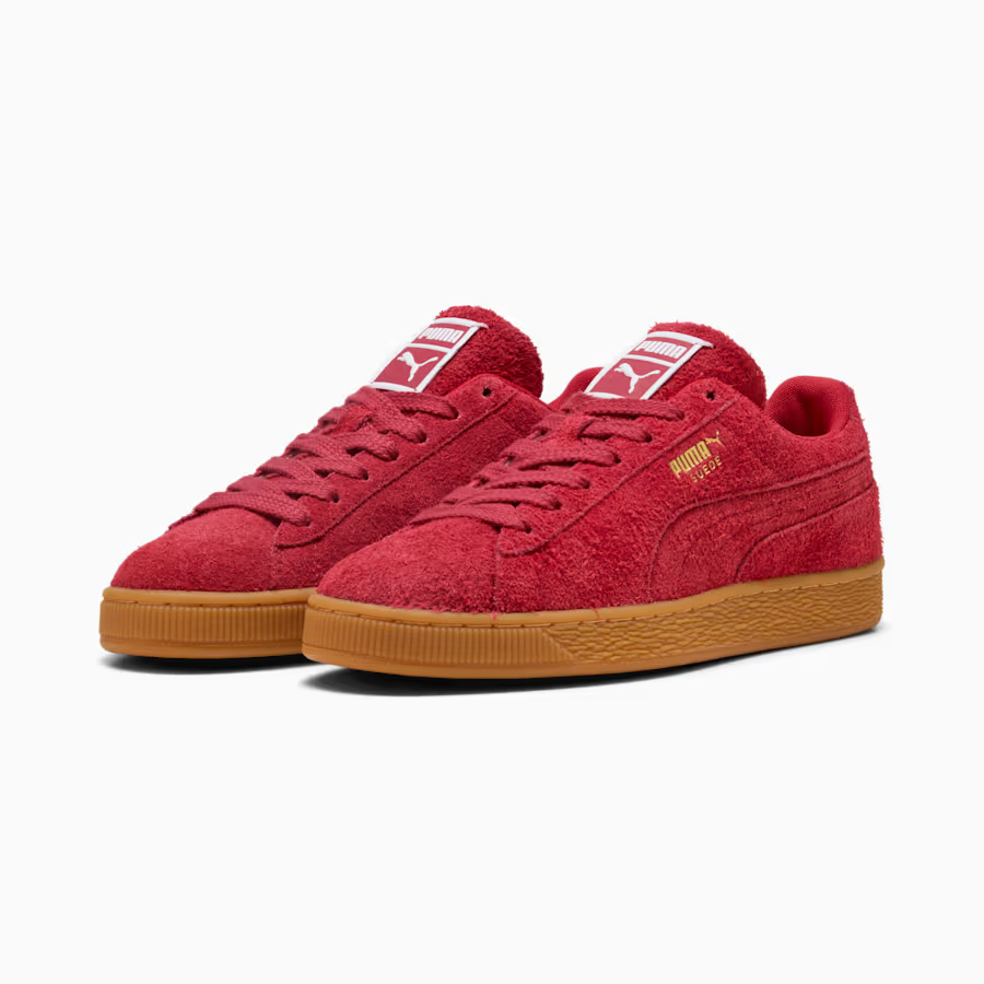 404627-01 Puma Suede Forever "Red Rhythm/Gum" (Men's)