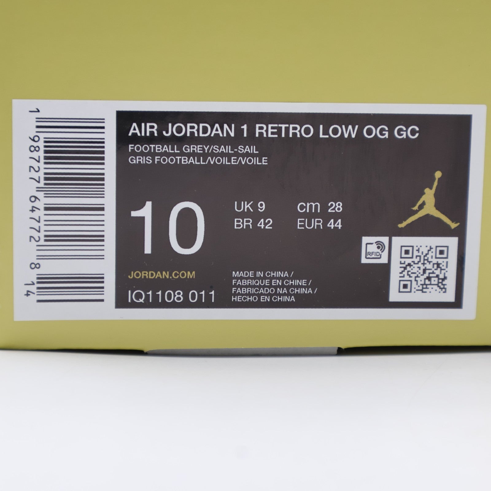 IQ1108-011 Nike Air Jordan 1 Low OG Year of the Horse (Men's)