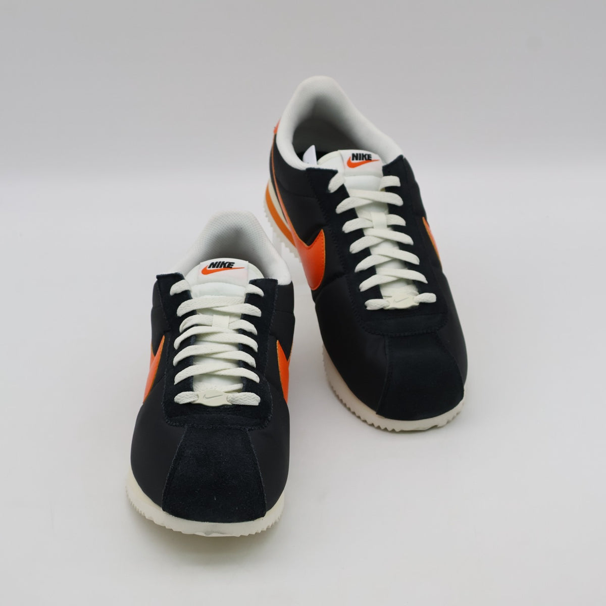HF0263-003 Nike Cortez Textile Black Sail Muslin Safety Orange (Men's)