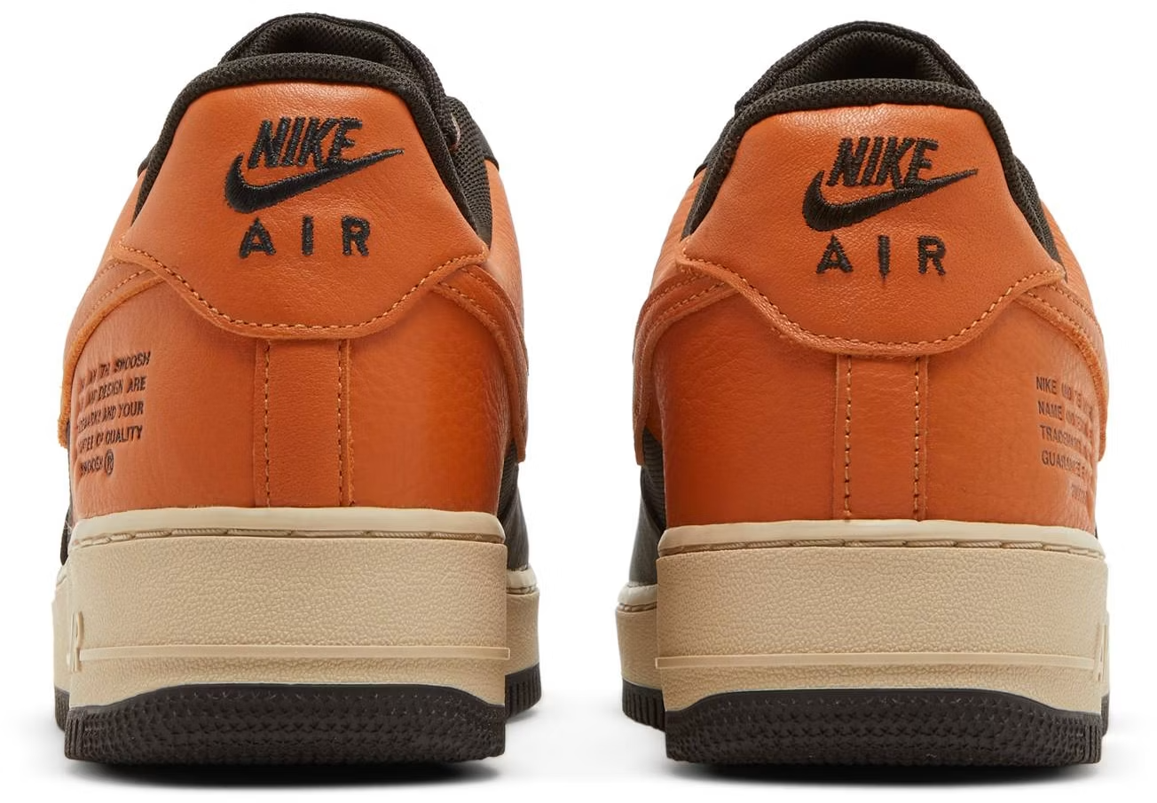DO2760-220 Nike Air Force 1 Low GORE-TEX "Brown/Hot Curry" (Men's)
