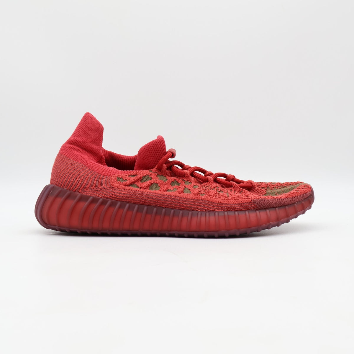 GW6945 Adidas Yeezy 350 V2 CMPCT Slate Red Cherry Crimson Vermilion (Men's)