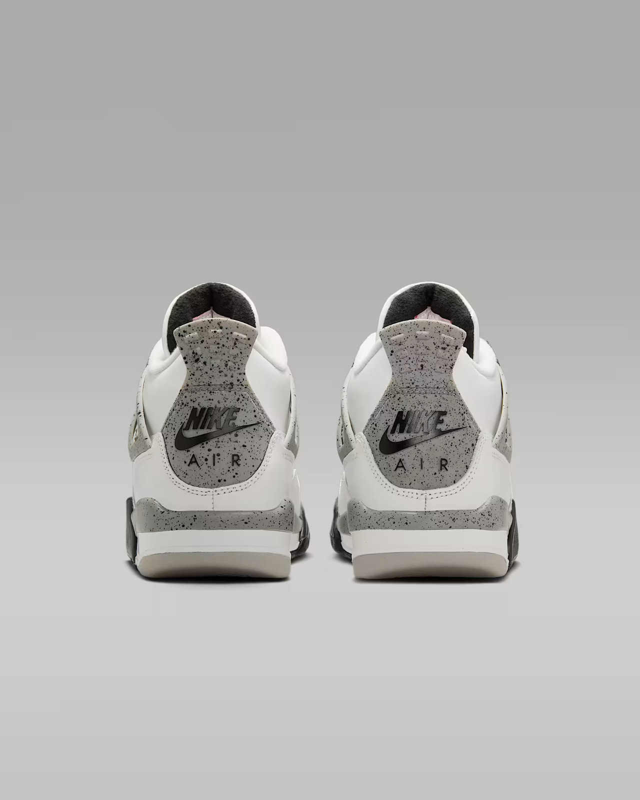 IB4171-100 Nike GS Air Jordan 4 Retro White Cement