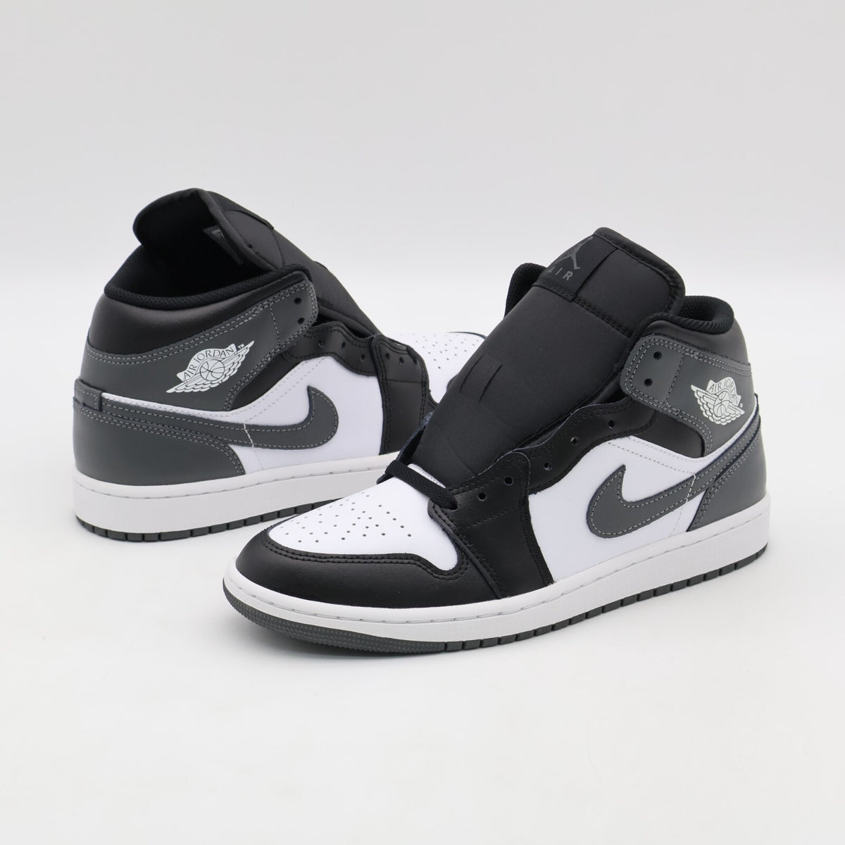 DQ8426-001 Nike Air Jordan 1 Mid Black White Iron Grey (Men's)