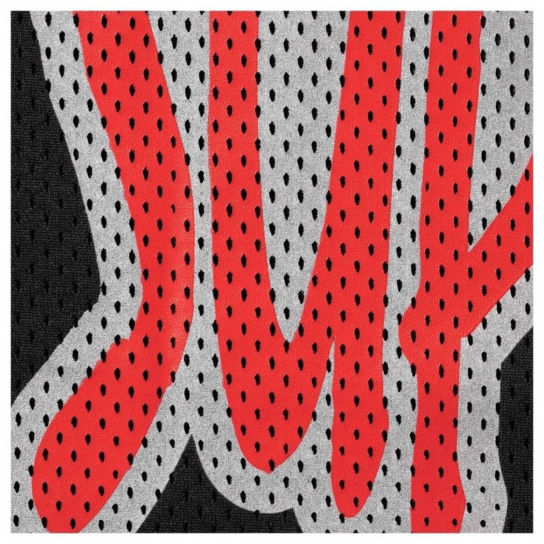 Supreme Reflective Football Jersey Black