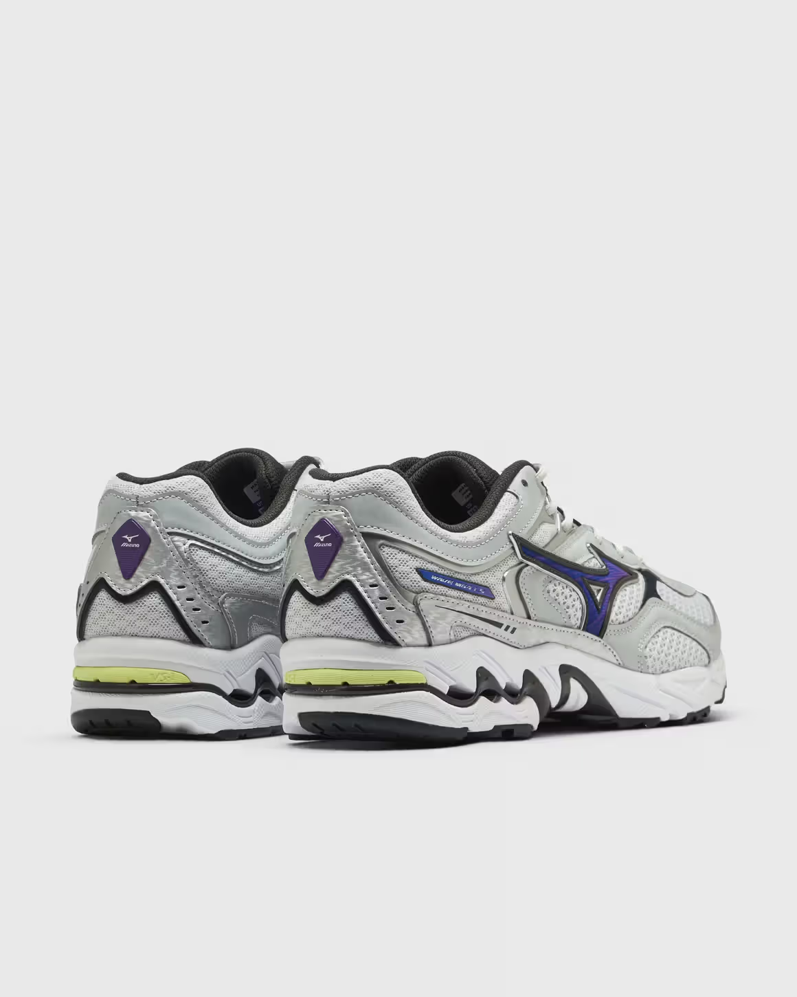 D1GA265202 Mizuno Wave MG4 LS "Light Grey/Purple/Lemon Yellow" (Men's)