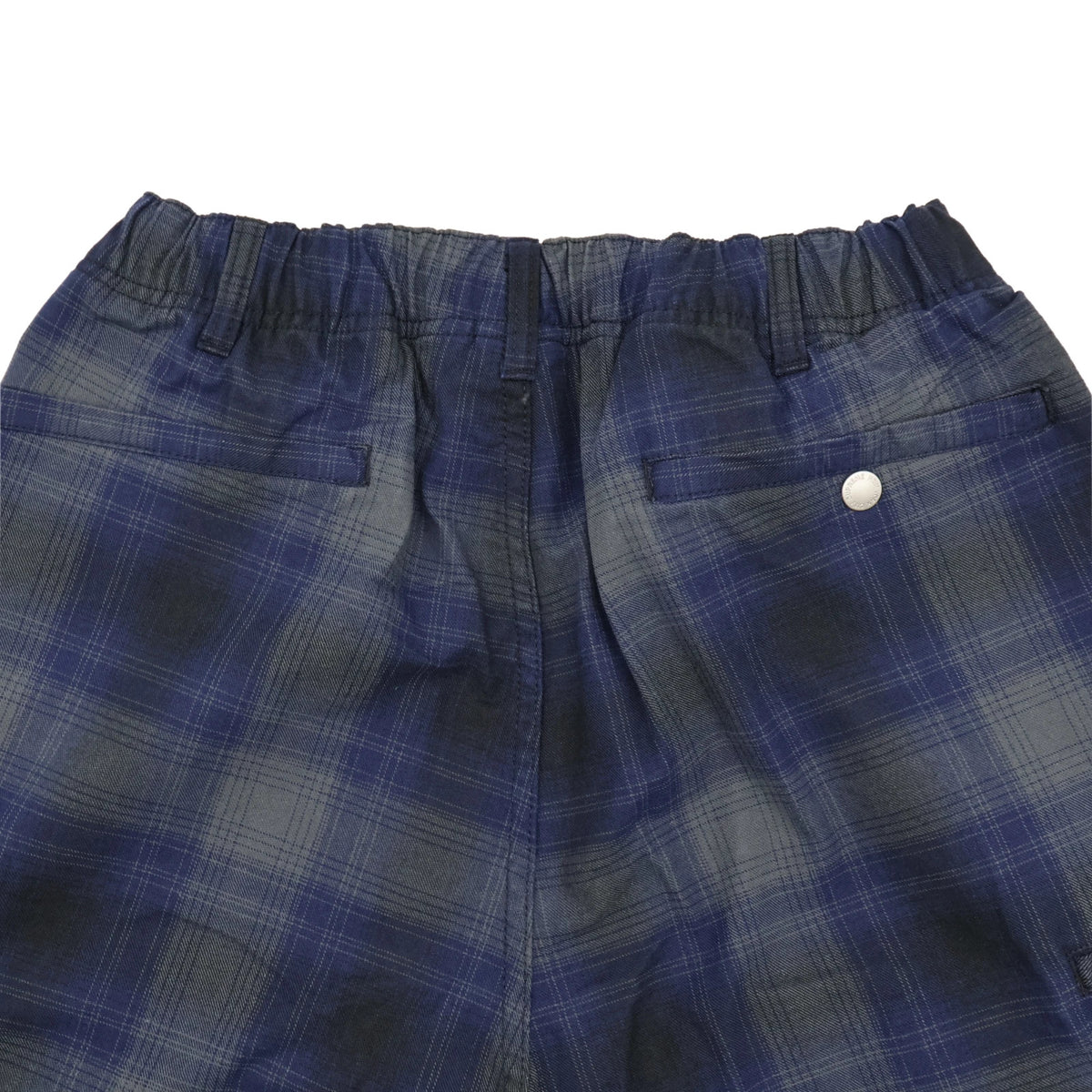 Supreme Shadow Plaid Cargo Short Navy