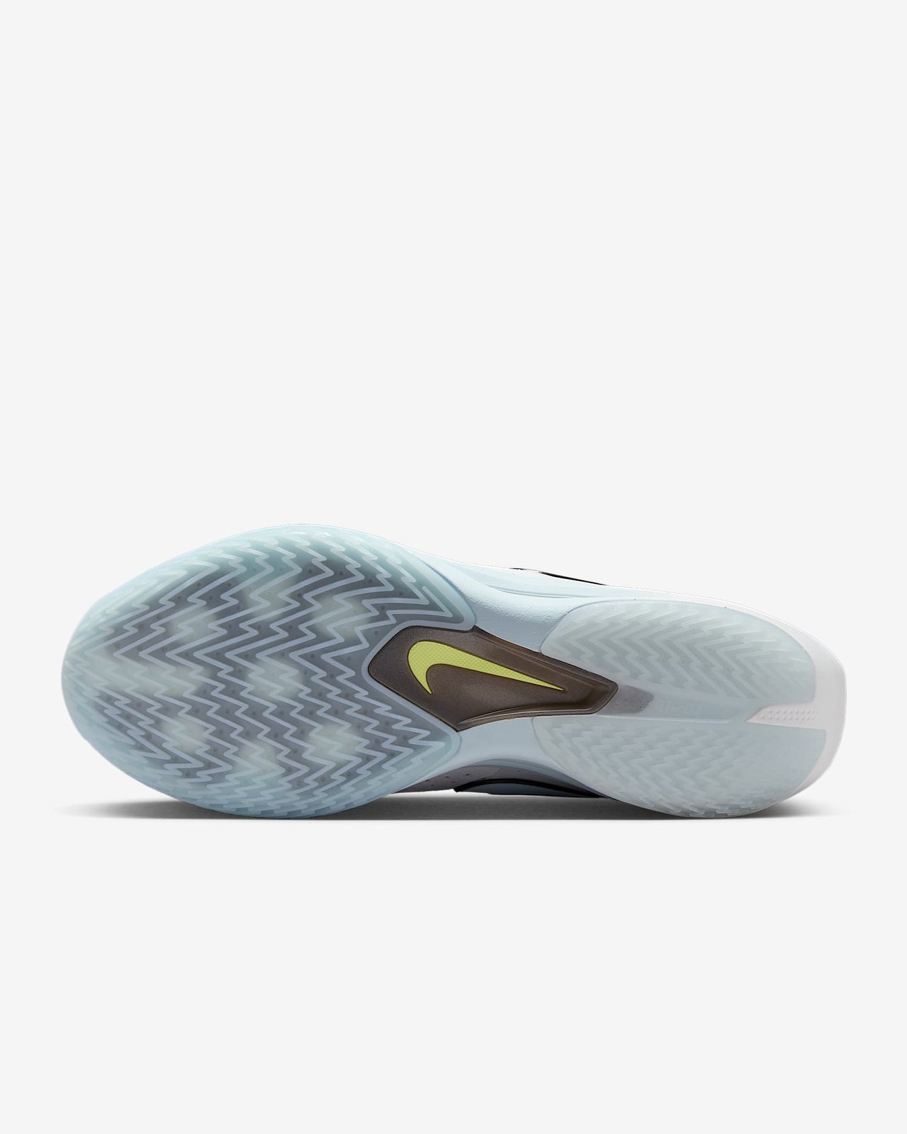 DV2918-104 Nike Zoom GT Cut 3 White Metallic Silver Light Lemon Twist (Men's)