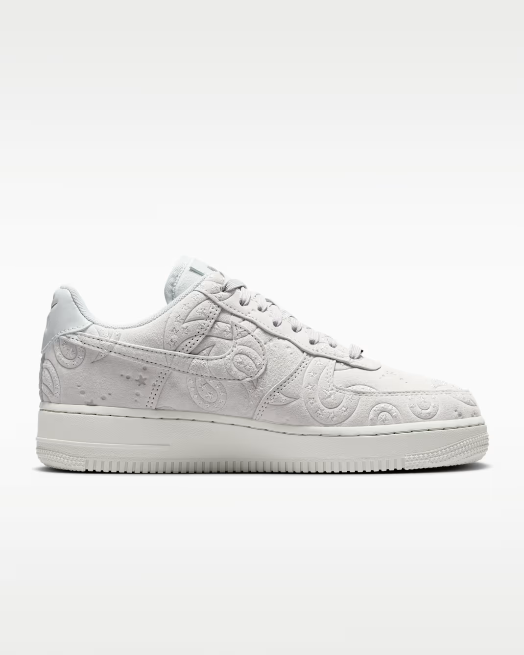 IO1259-002 Nike Air Force 1 '07 Premium+ Paisley Grey Fog (Women's)