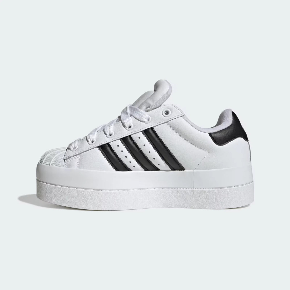 KI1925 adidas Superstar Stack Cloud White/Core Black (Women's)