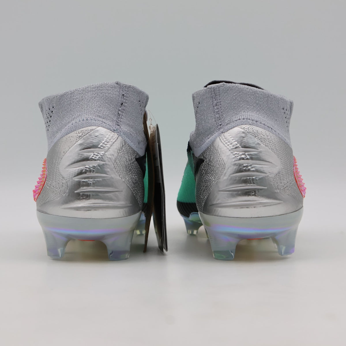 IH3735-001 Nike Phantom 6 High Elite FG Chrome Black (Men's)