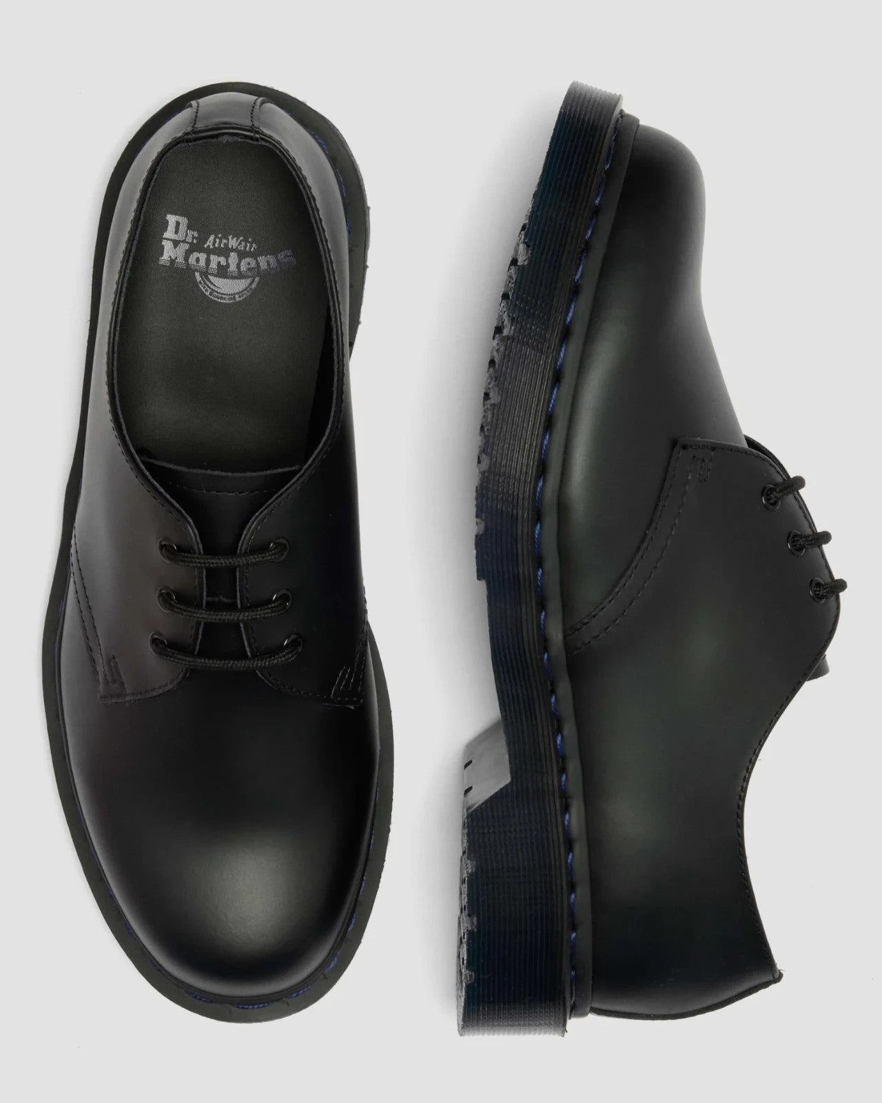 43426001 Dr.Martens 1461 Navy Sole 2 3-Eye Shoes Black (Japan Exclusive) (Men's)