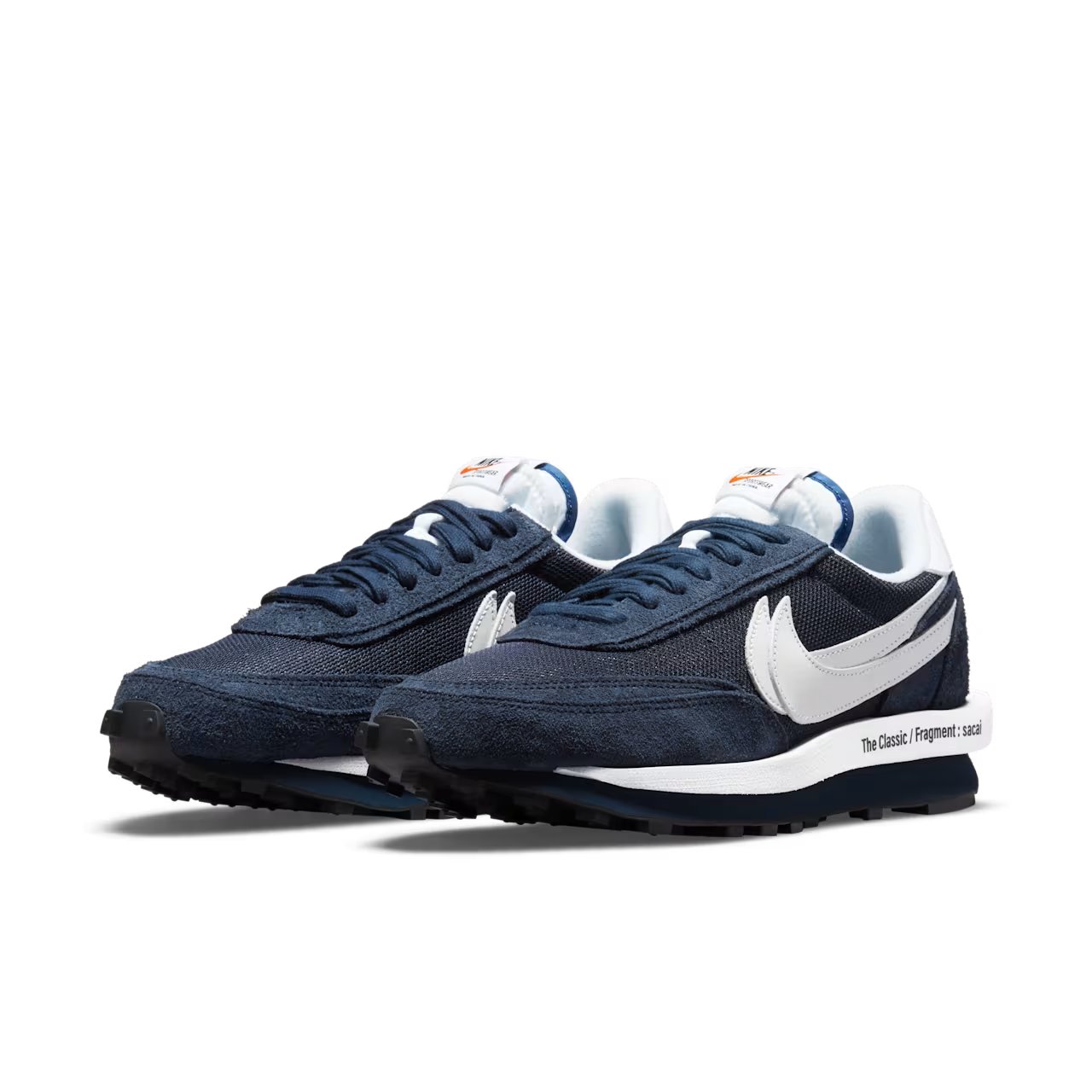 DH2684-400 fragment design Ã sacai Ã Nike LD Waffle "Blackended Blue" (Men's)