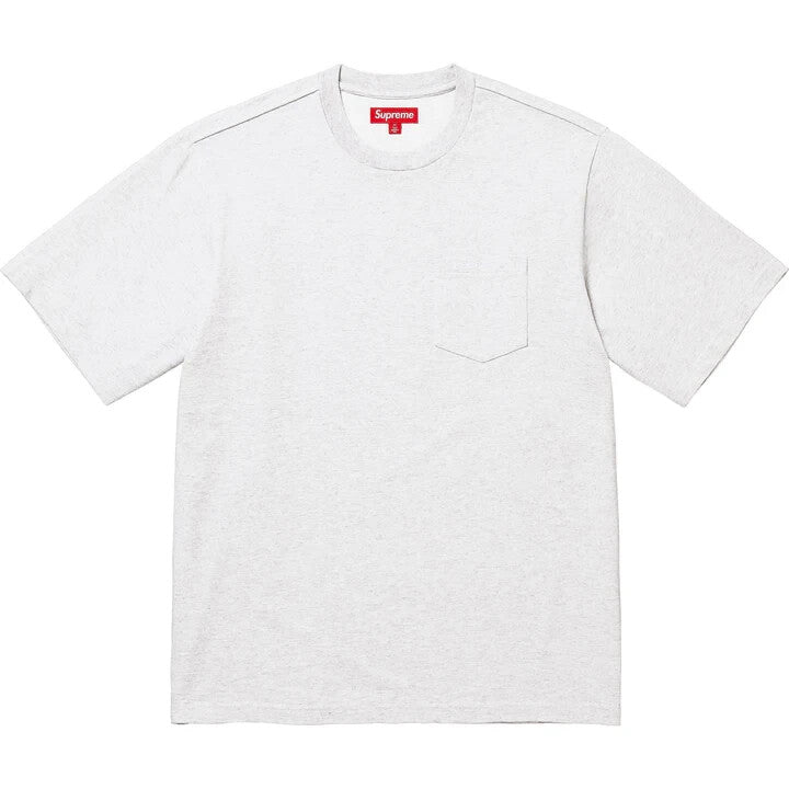 Supreme S/S Pocket Tee Ash Grey