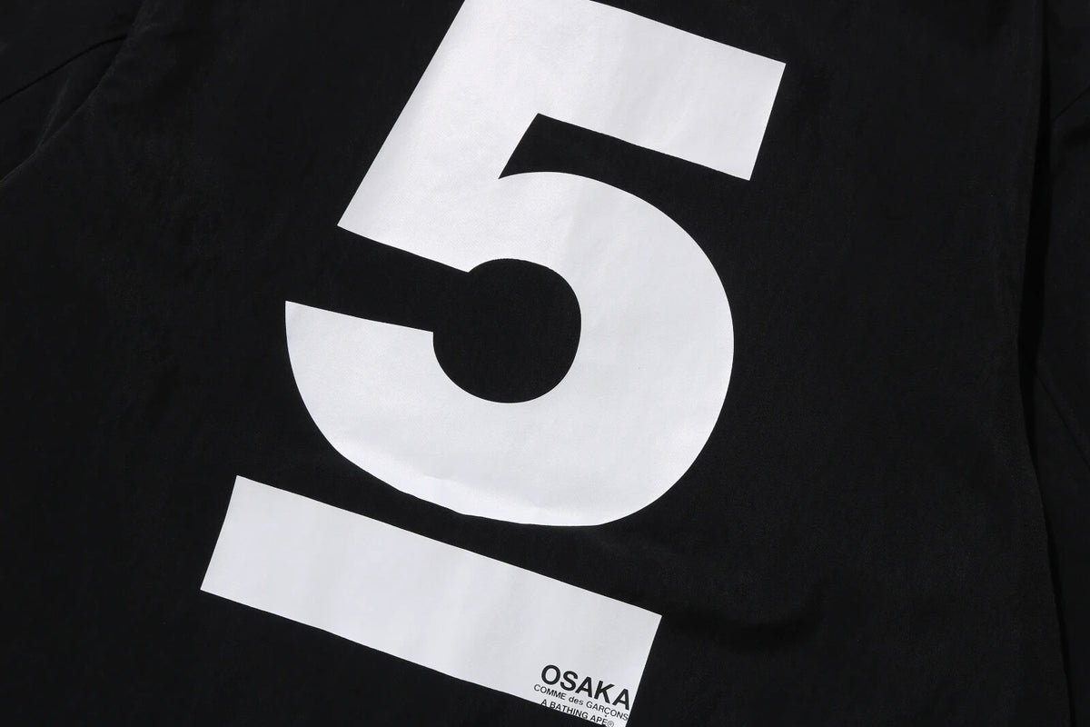A BATHING APE COMME des GARCONS OSAKA Coach Jacket Black