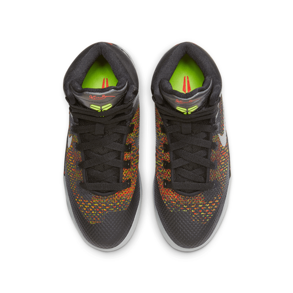 HJ9446-001 Nike GS Kobe 9 Elite Protro Black and Metallic Silver