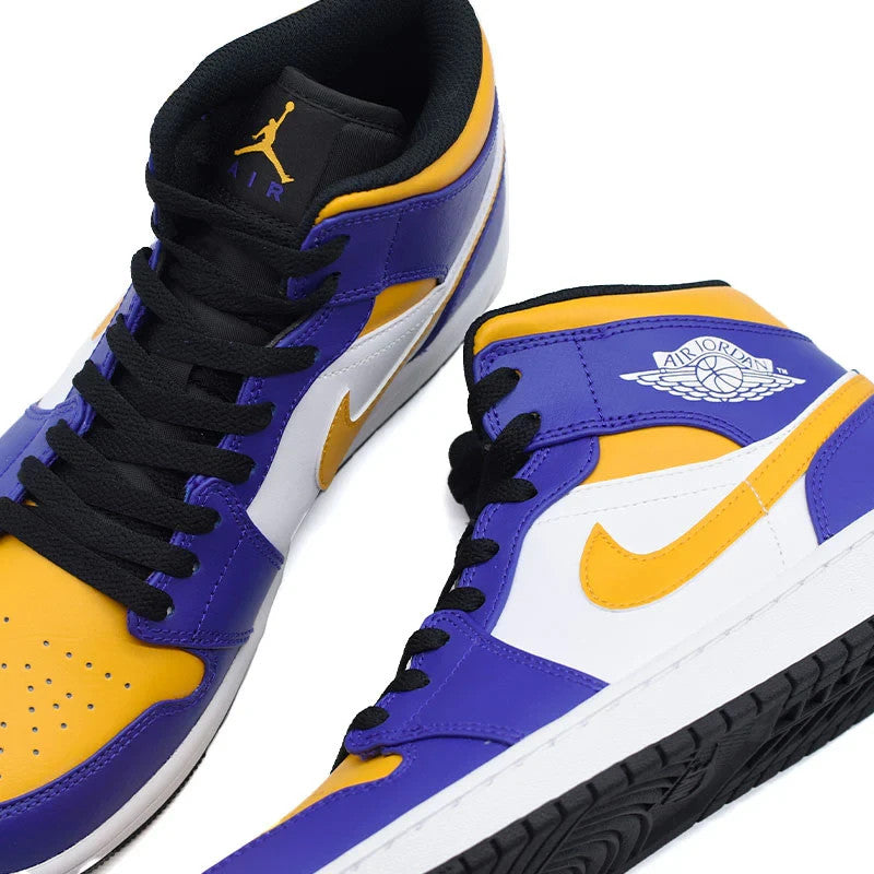 DQ8426-517 Nike Air Jordan 1 Mid "Lakers" (Men's)
