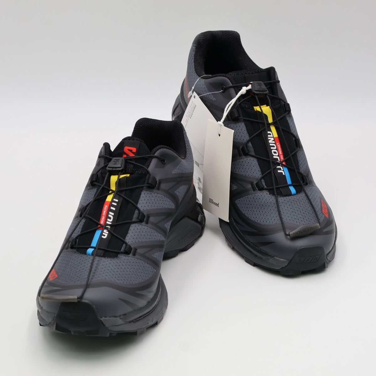 L49130300 JJJJound Salomon XT-6 Ebony Black Fiery Red (Men's)