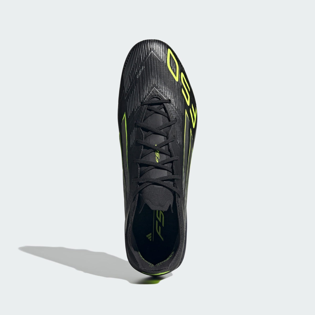 JR1702 adidas F50 Elite HG AG Japan Core Black Iron Metallic Lucid Lemon (Men's)