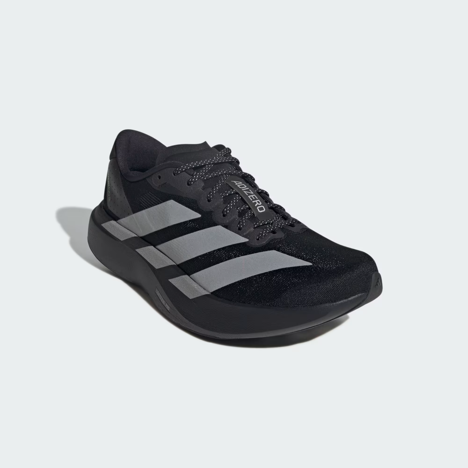 KJ1365 adidas Adizero Evo SL Core Black Silver Metallic (Men's)