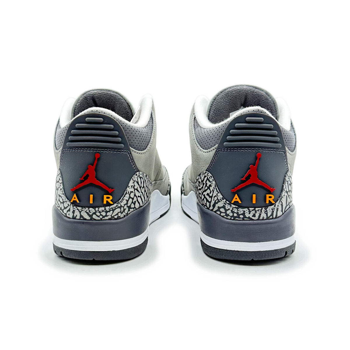 CT8532-012 Nike Air Jordan 3 Retro Cool Grey Silver Light Graphite Orange Peel