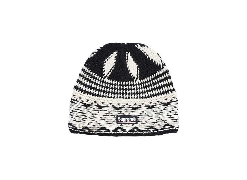 Supreme Diamond Beanie Black
