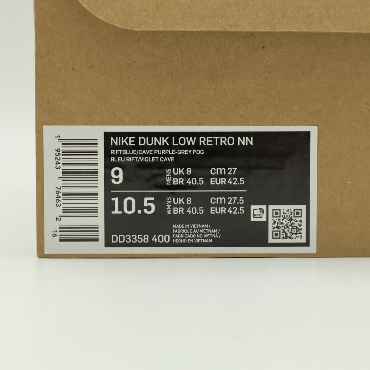 DD3358-400 Nike Dunk Low SE Toasty Grey Blue (Men's)