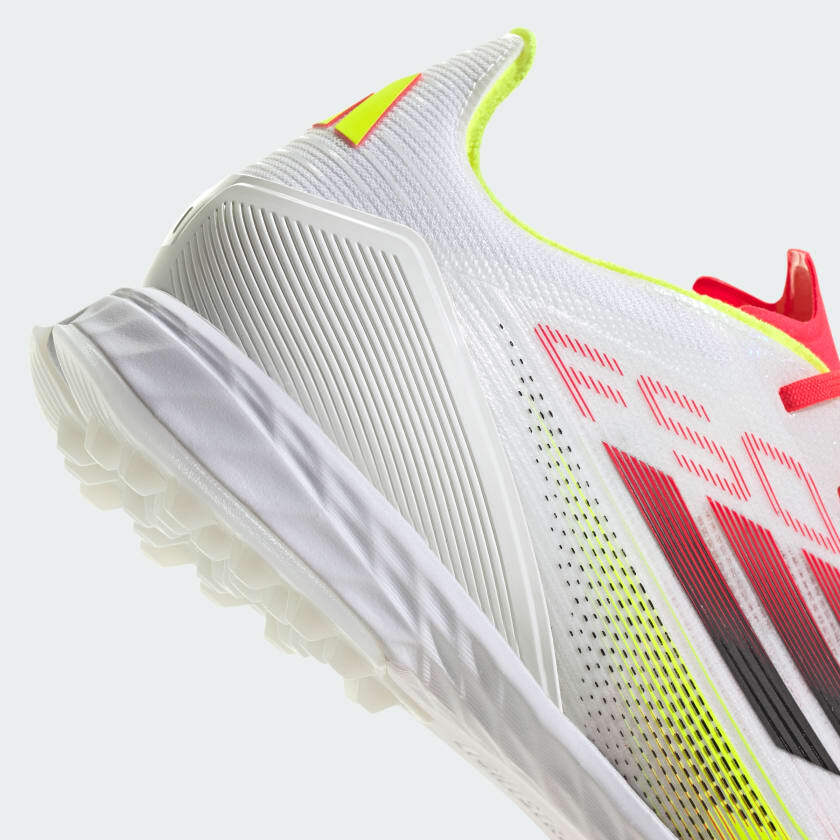 IE1220 adidas F50 Pro TF Cloud White Core Black Solar Yellow (Men's)