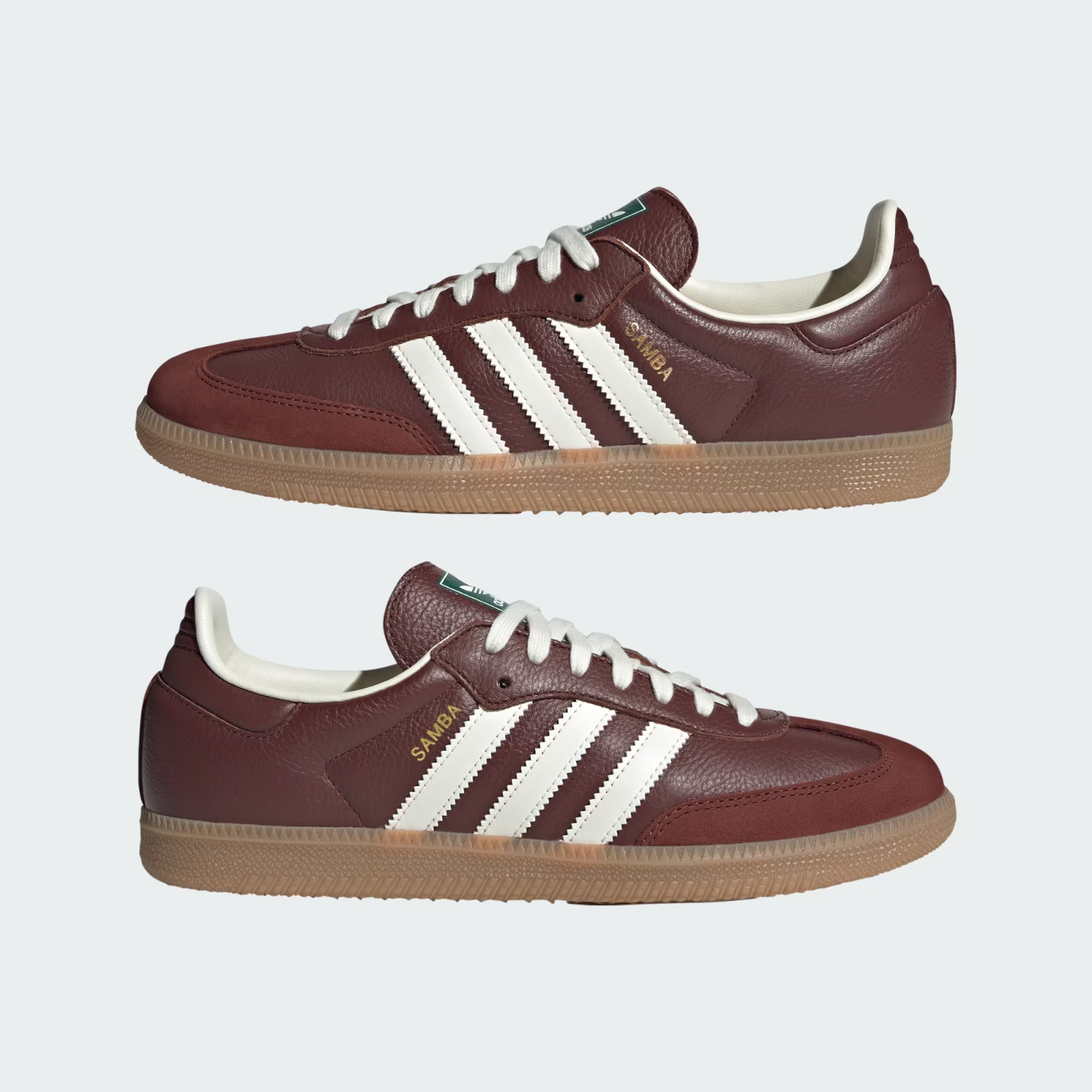 JR0892 adidas Originals Samba OG Fox Brown Off White Gum (Men's)