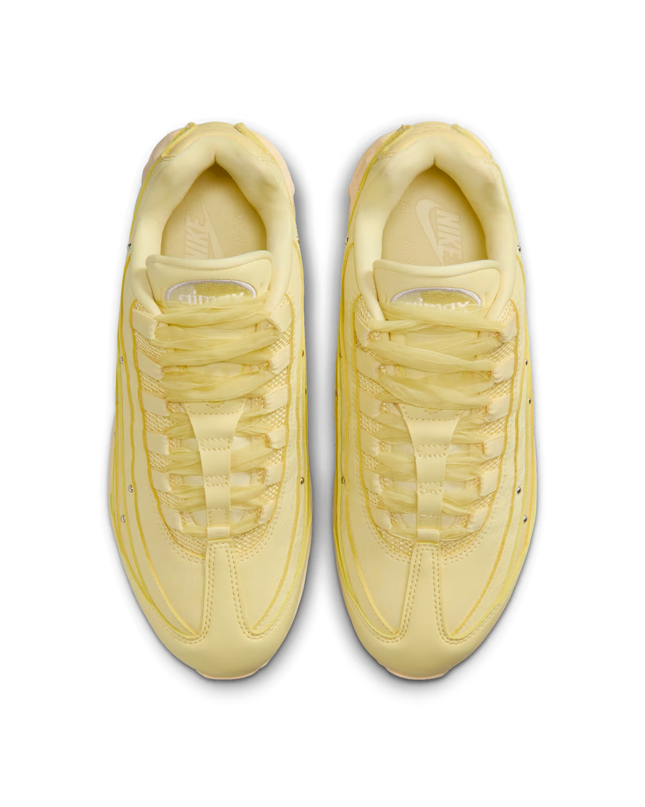 IQ3444-722 Nike Air Max 95 Soft Yellow Alabaster (Women's)
