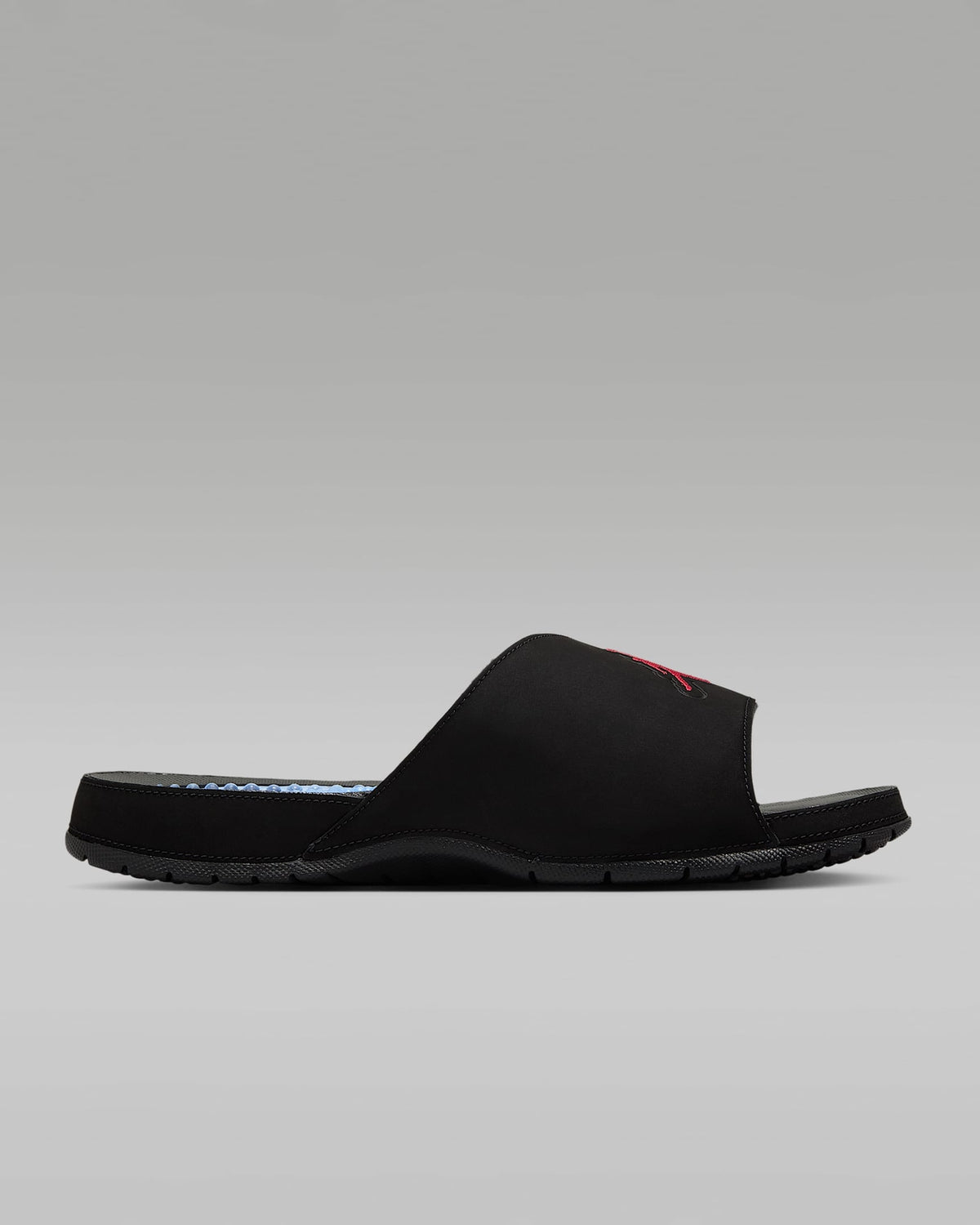 555501-061 Nike Jordan Hydro 5 Retro Slide Black Silver Fire Red (Men's)