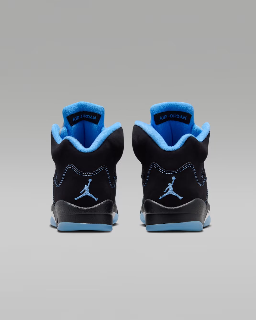440888-008 Nike GS Air Jordan 5 "Black Carolina"