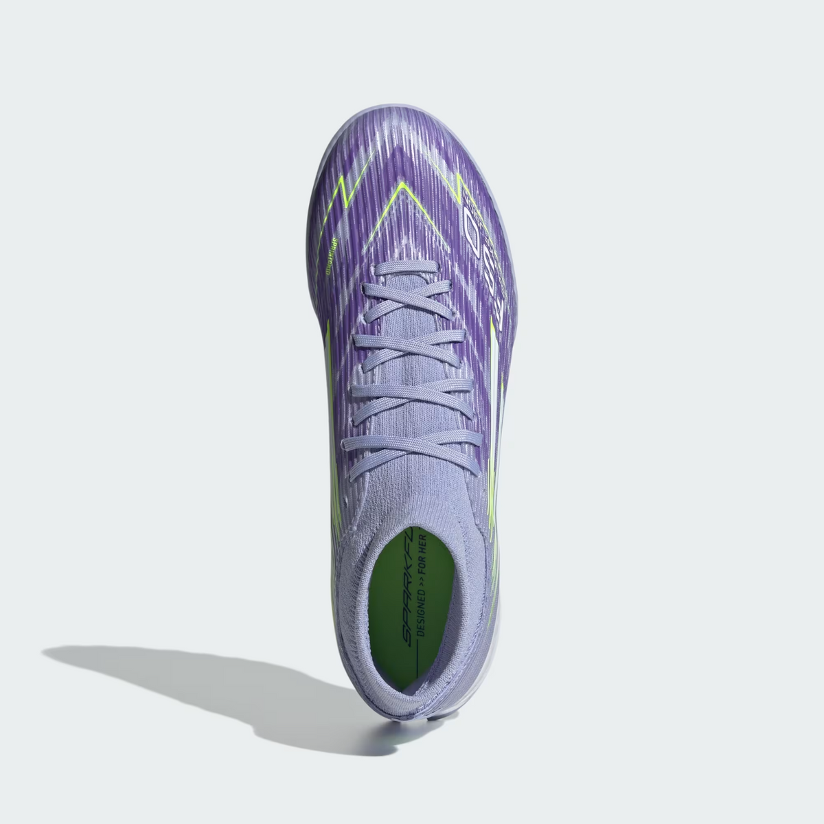 JI0014 adidas  F50 Sparkfusion League Turf Boots Violet Tone (Women's)
